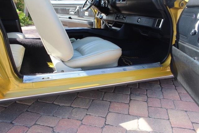 1972 Gold Chevrolet Camaro Coupe