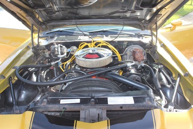 1972 Gold Chevrolet Camaro Coupe