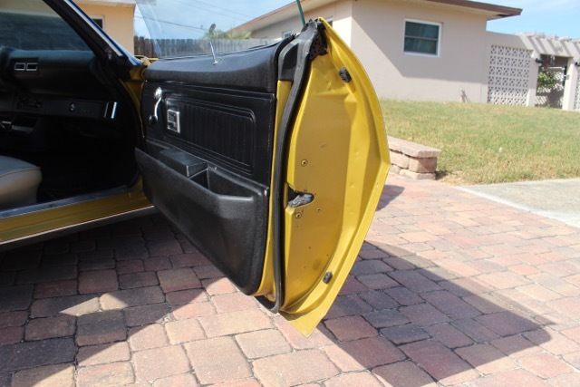 1972 Gold Chevrolet Camaro Coupe