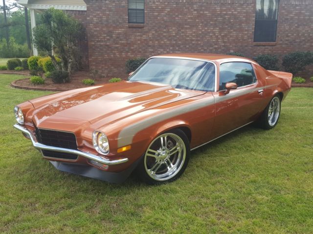 1972 Sun Set Orange Chevrolet Camaro Coupe