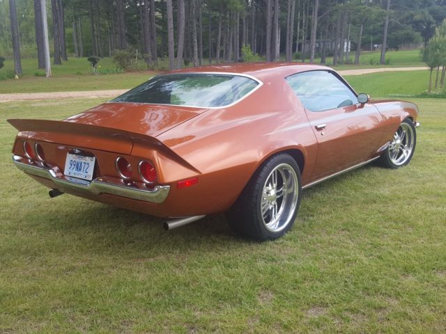 1972 Sun Set Orange Chevrolet Camaro Coupe
