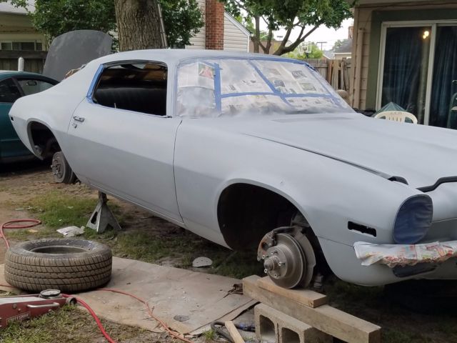 1972 primer Chevrolet Camaro Coupe