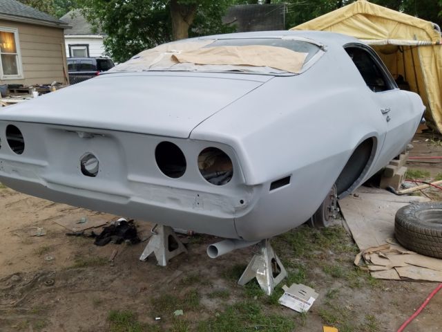 1972 primer Chevrolet Camaro Coupe