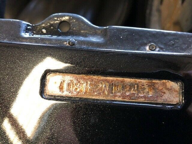 1972 Black Chevrolet Camaro