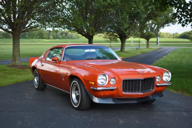 1972 Black Chevrolet Camaro Coupe