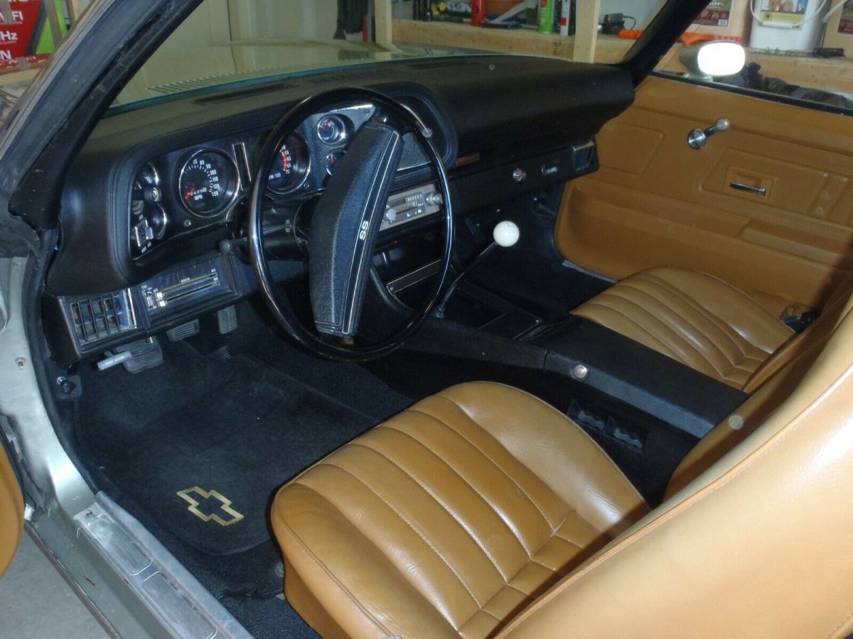 1972 Silver Chevrolet Camaro Coupe