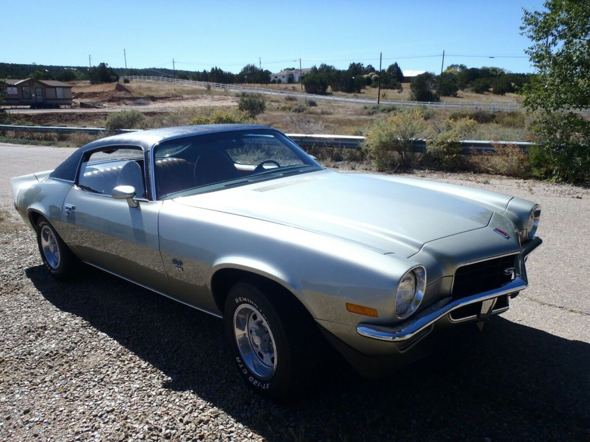 1972 Silver Chevrolet Camaro Coupe