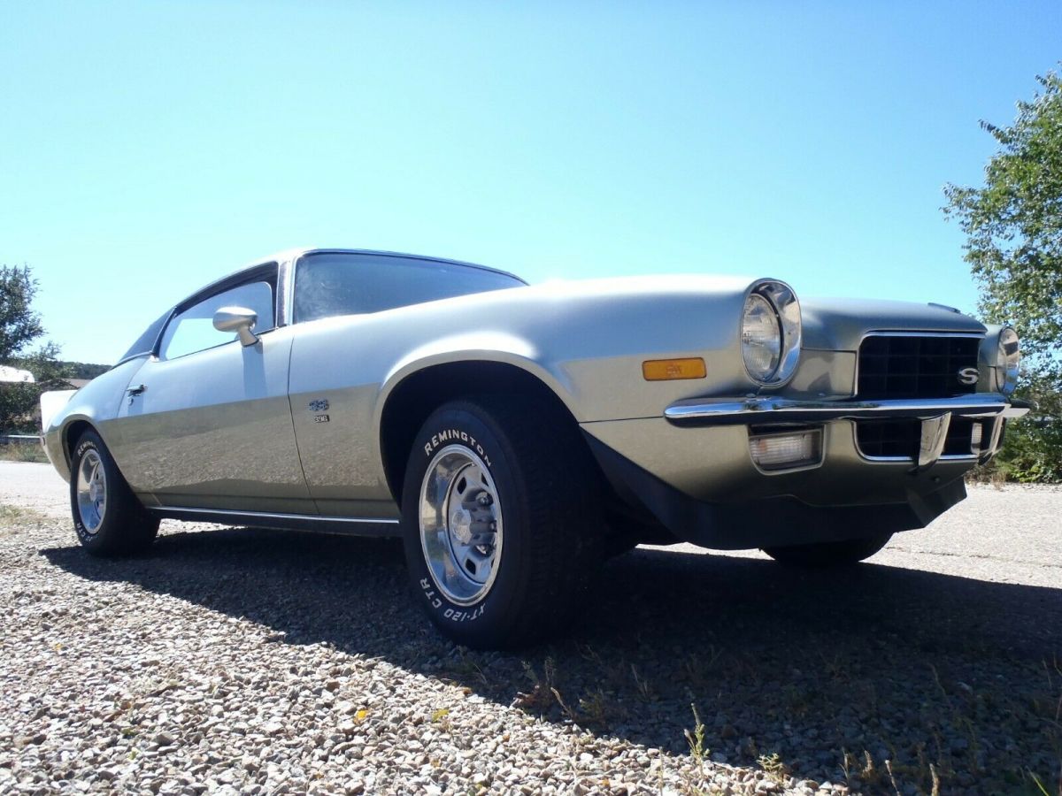 1972 Silver Chevrolet Camaro Coupe