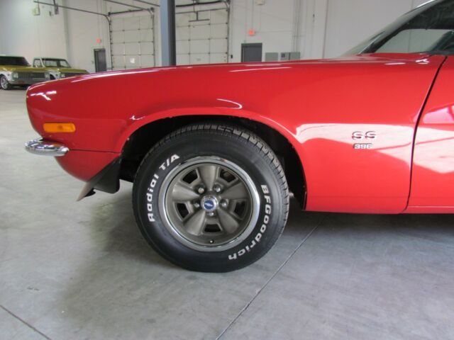 1972 Red Chevrolet Camaro Coupe
