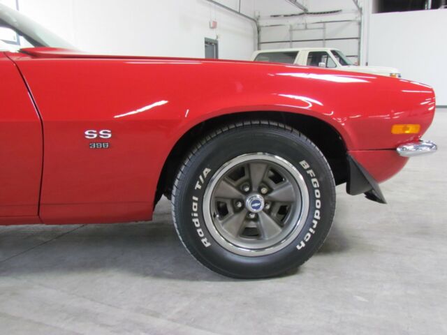 1972 Red Chevrolet Camaro Coupe