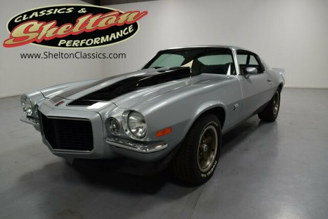 1972 Silver Chevrolet Camaro Hardtop
