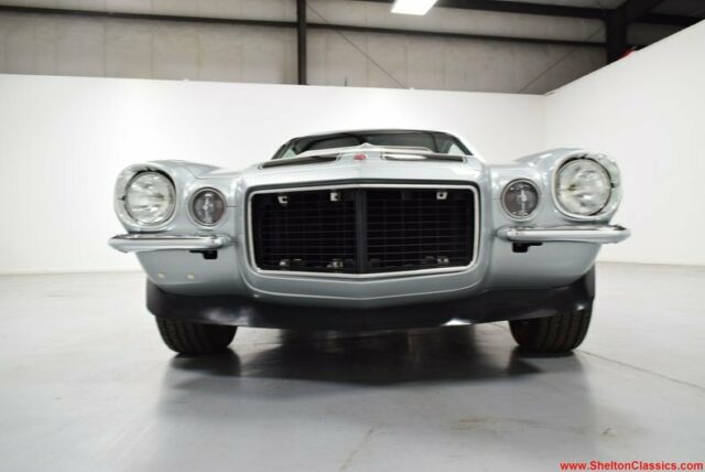 1972 Silver Chevrolet Camaro Hardtop
