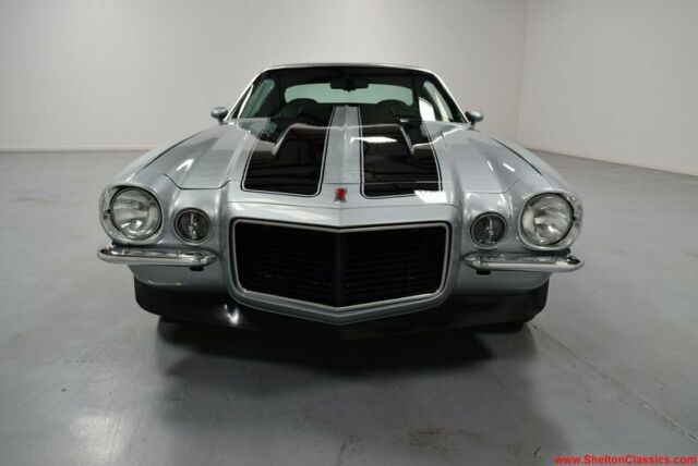 1972 Silver Chevrolet Camaro Hardtop