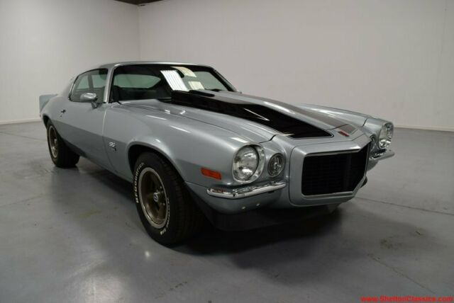1972 Silver Chevrolet Camaro Hardtop