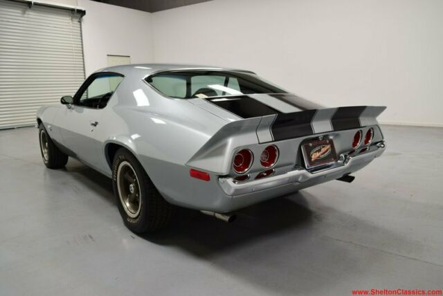 1972 Silver Chevrolet Camaro Hardtop