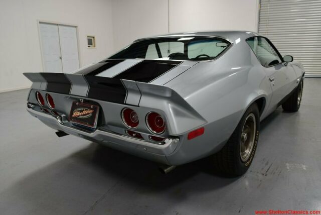 1972 Silver Chevrolet Camaro Hardtop
