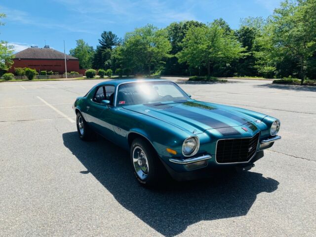 1972 Blue Chevrolet Camaro Coupe