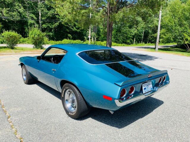 1972 Blue Chevrolet Camaro Coupe