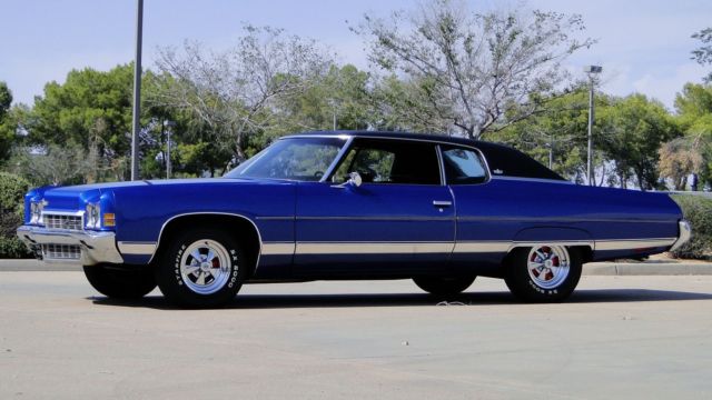 1972 Blue Chevrolet Capriceold Coupe