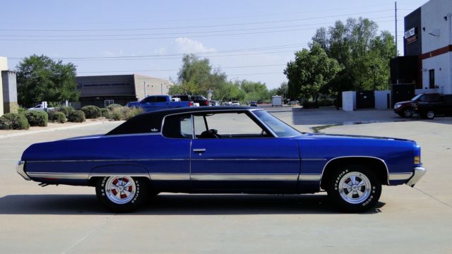 1972 Blue Chevrolet Capriceold Coupe