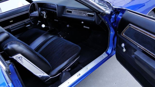 1972 Blue Chevrolet Capriceold Coupe