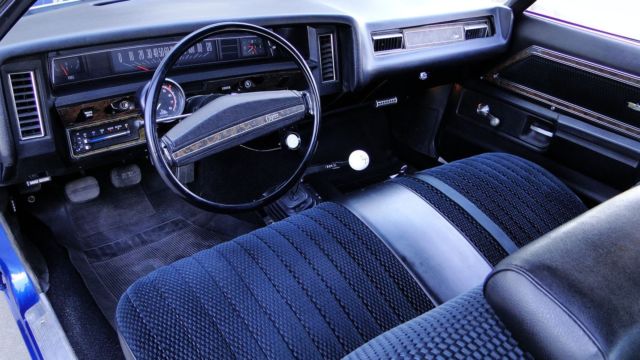 1972 Blue Chevrolet Capriceold Coupe