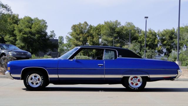 1972 Blue Chevrolet Capriceold Coupe