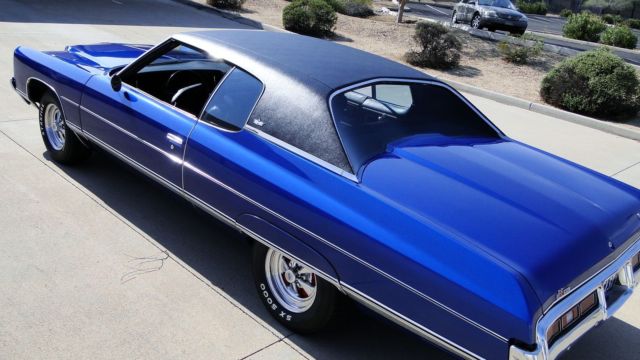 1972 Blue Chevrolet Capriceold Coupe