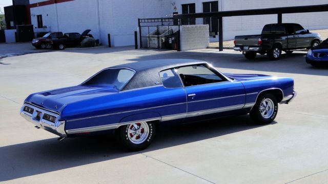 1972 Blue Chevrolet Capriceold Coupe