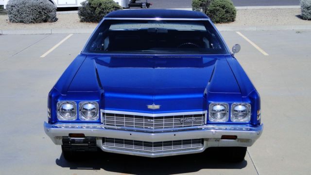 1972 Blue Chevrolet Capriceold Coupe