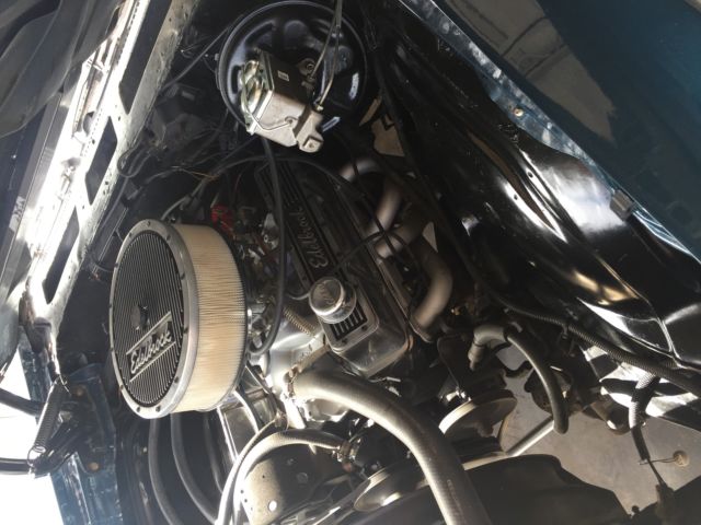 1972 Blue Chevrolet Chevelle Coupe