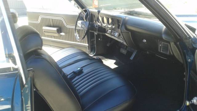 1972 Blue Chevrolet Chevelle Coupe