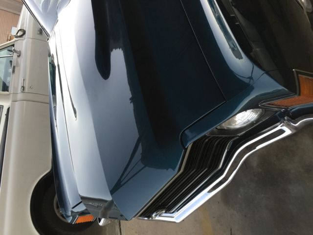 1972 Blue Chevrolet Chevelle Coupe