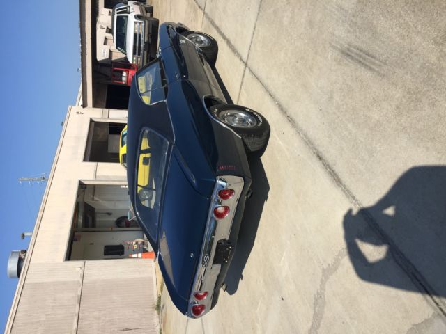 1972 Blue Chevrolet Chevelle Coupe