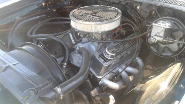 1972 Blue Chevrolet Chevelle Coupe