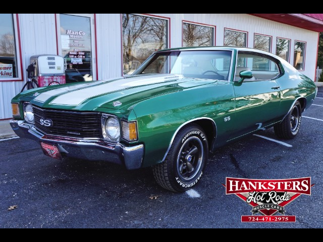 1972 Green Chevrolet Chevelle --