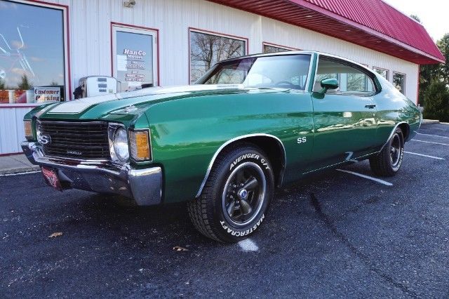 1972 Green Chevrolet Chevelle --