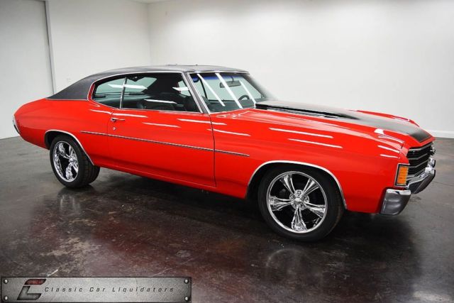 1972 Red Chevrolet Chevelle Car
