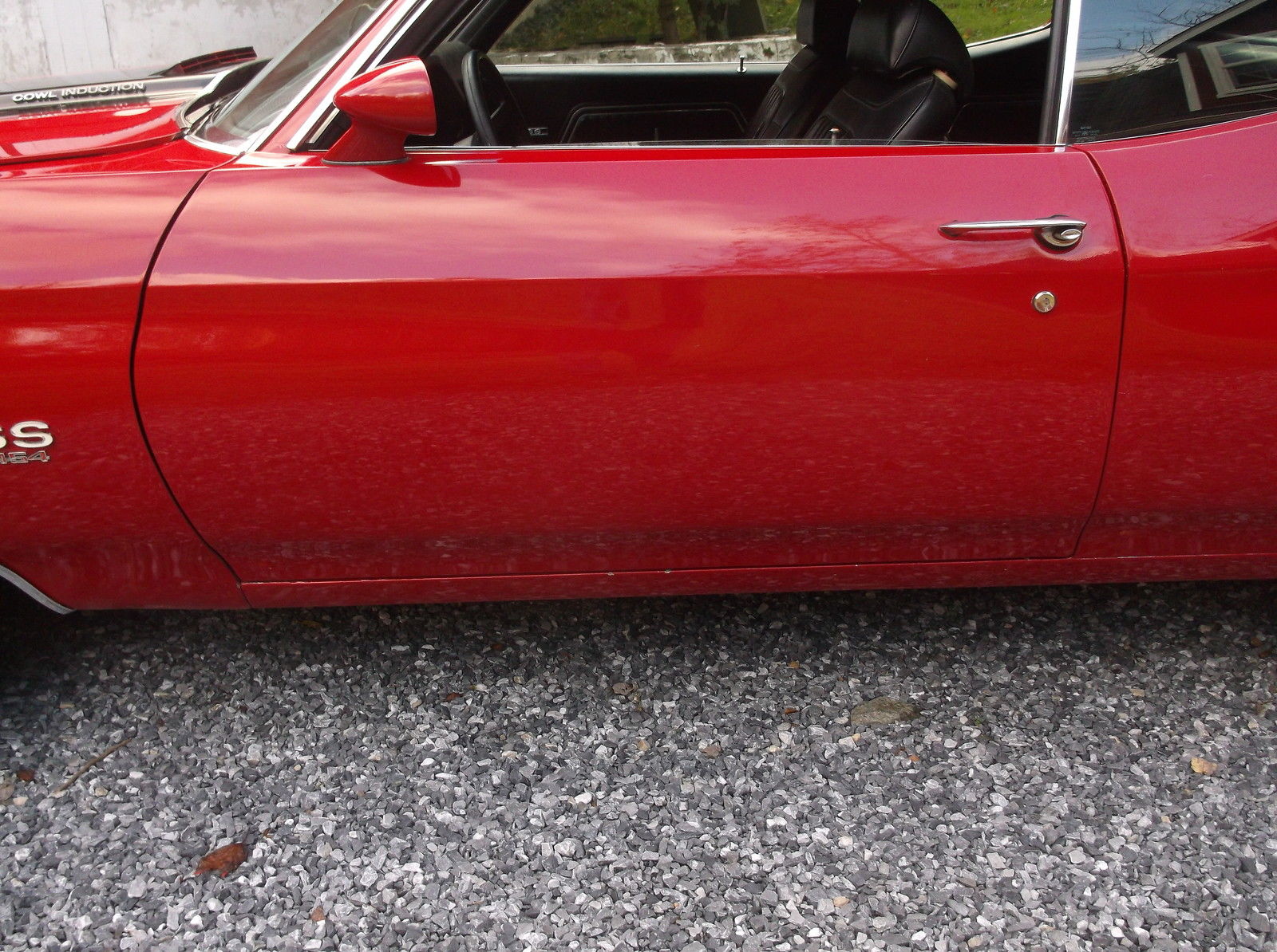 1972 Blue Chevrolet Chevelle 2dr sdn