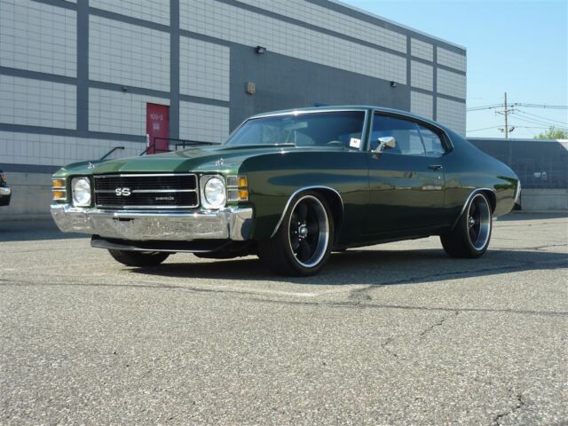 1972 Green Chevrolet Chevelle Coupe