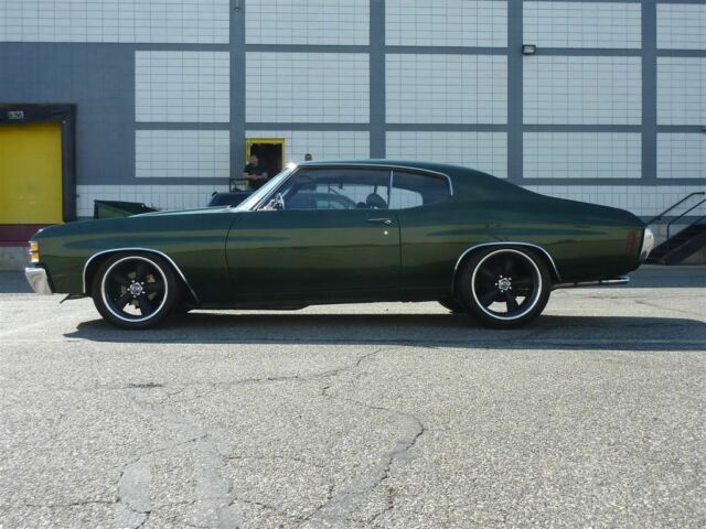 1972 Green Chevrolet Chevelle Coupe