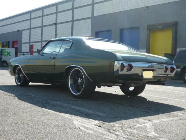 1972 Green Chevrolet Chevelle Coupe