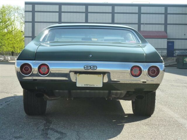 1972 Green Chevrolet Chevelle Coupe