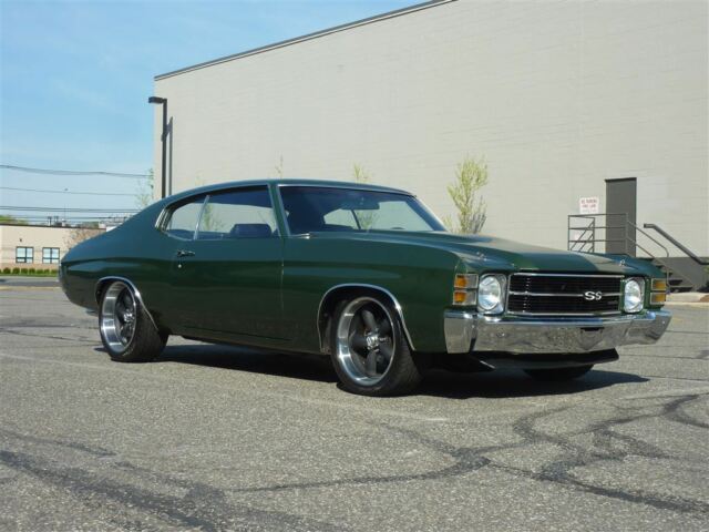 1972 Green Chevrolet Chevelle Coupe