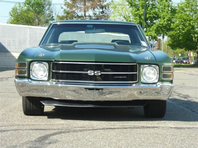 1972 Green Chevrolet Chevelle Coupe