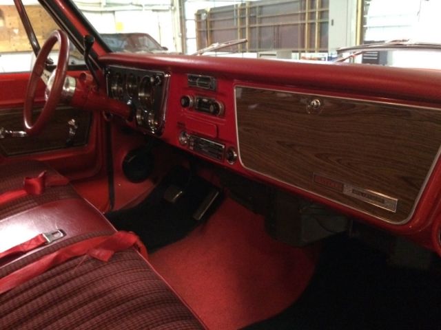 1972 Black Chevrolet C-10 long bed