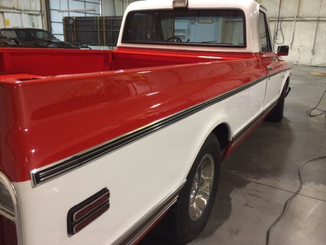 1972 Black Chevrolet C-10 long bed