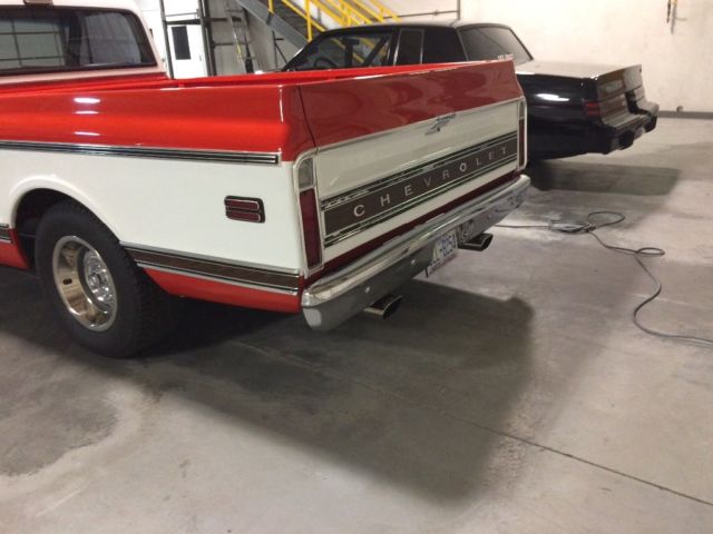 1972 Black Chevrolet C-10 long bed