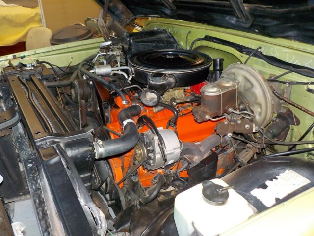 1972 Green Chevrolet C-10