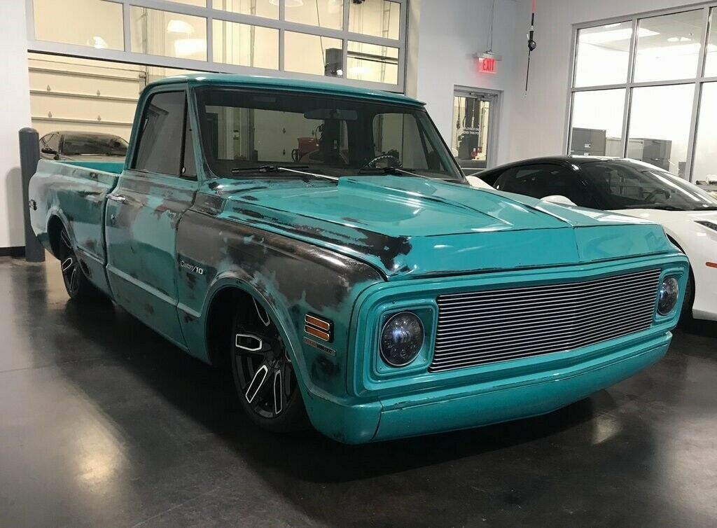 1972 Green Chevrolet C-10